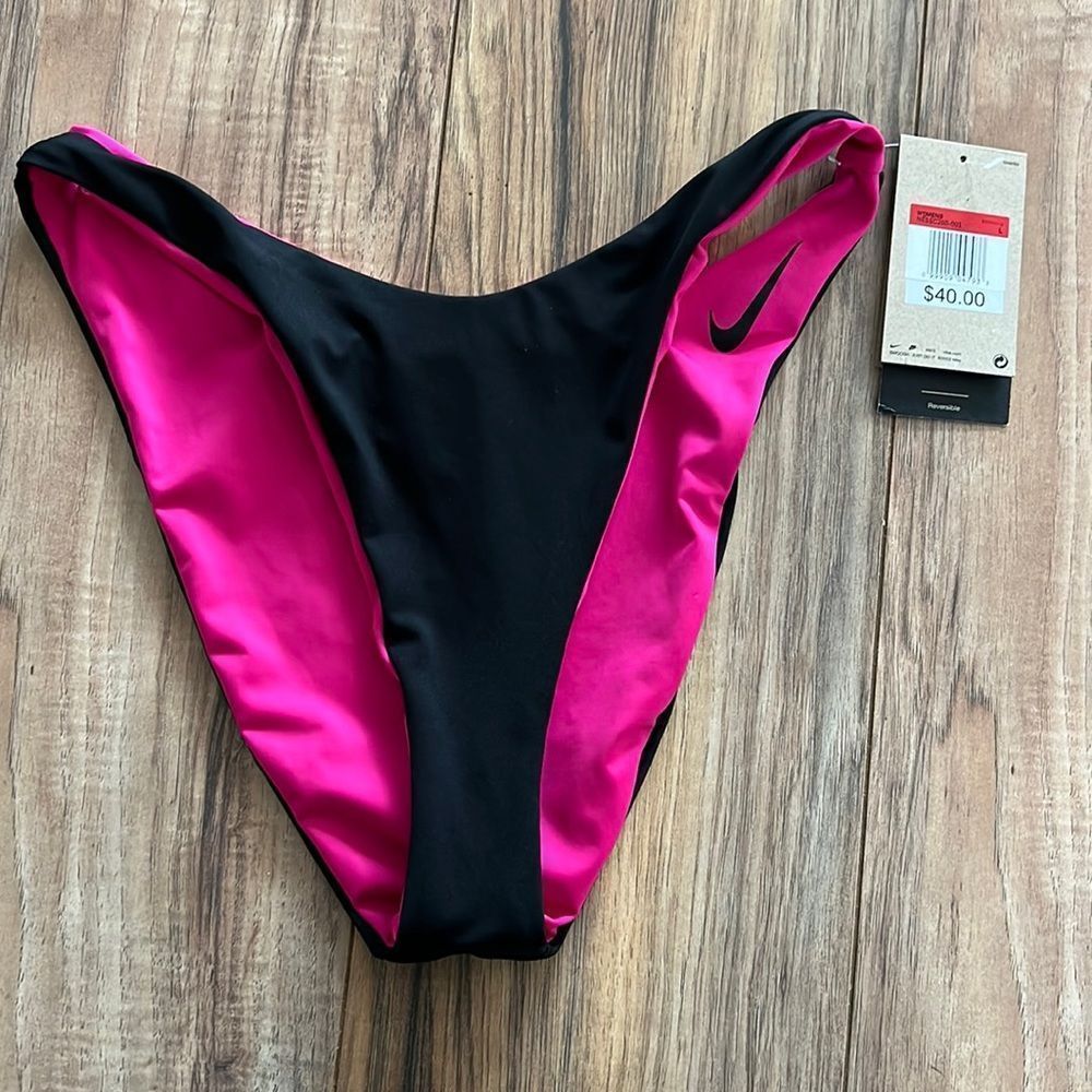 NWT NIKE REVERSIBLE SWIM BOTTOM LARGE